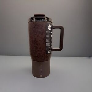 HydroJug Coffee Traveler 20oz Espresso, Lace, Ceramic Insulated NIB